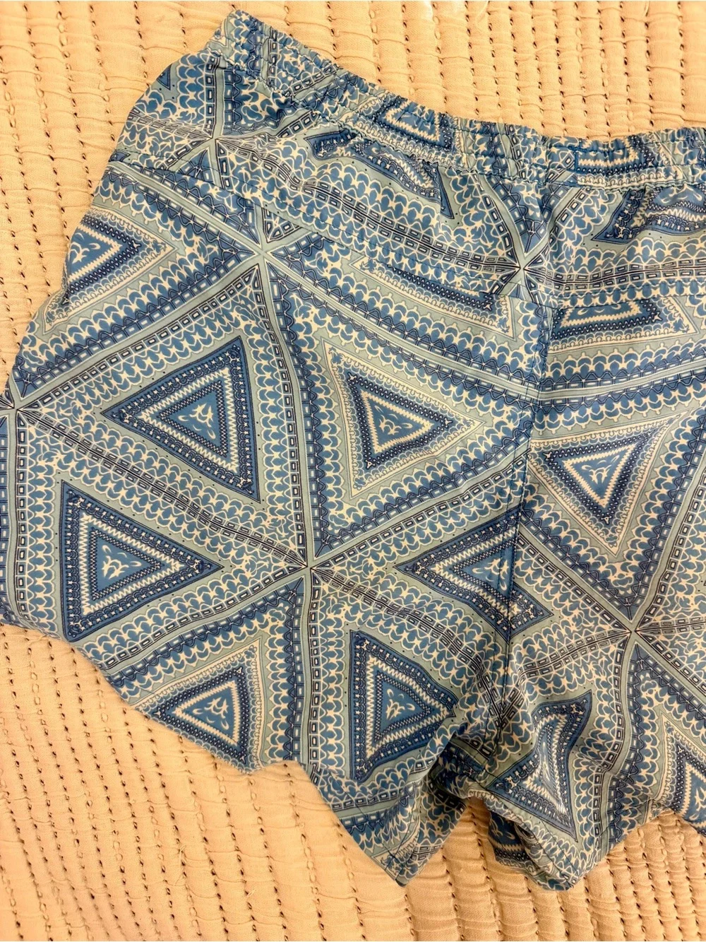 Patagonia Baggies in Blue Geo Print - 5in inseam - Picture 6 of 8